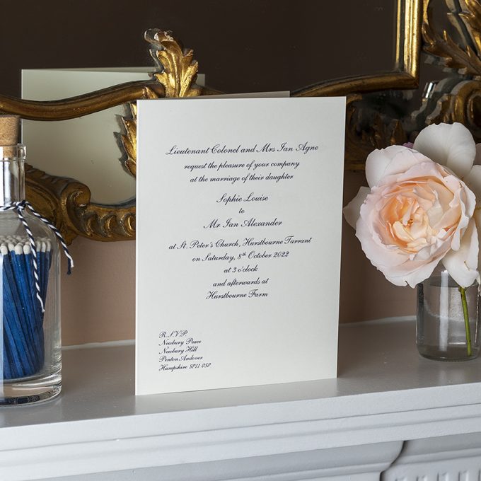Traditional Invitation