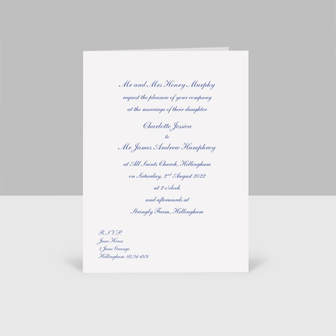 Traditional Invitation