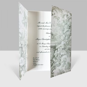 Wedding Invitation with Wrap